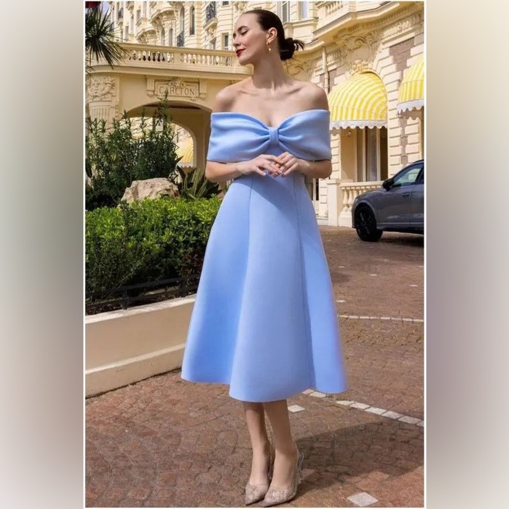 Baby Blue Bow Dress